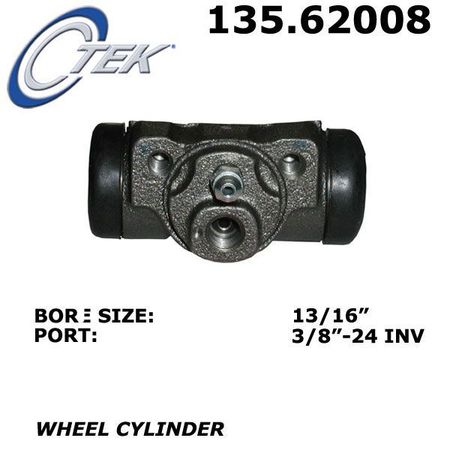 CENTRIC PARTS CTEK Wheel Cylinder, 135.62008 135.62008